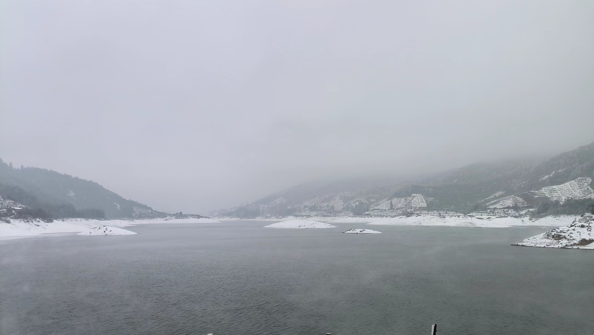 潭岭天湖-雪景